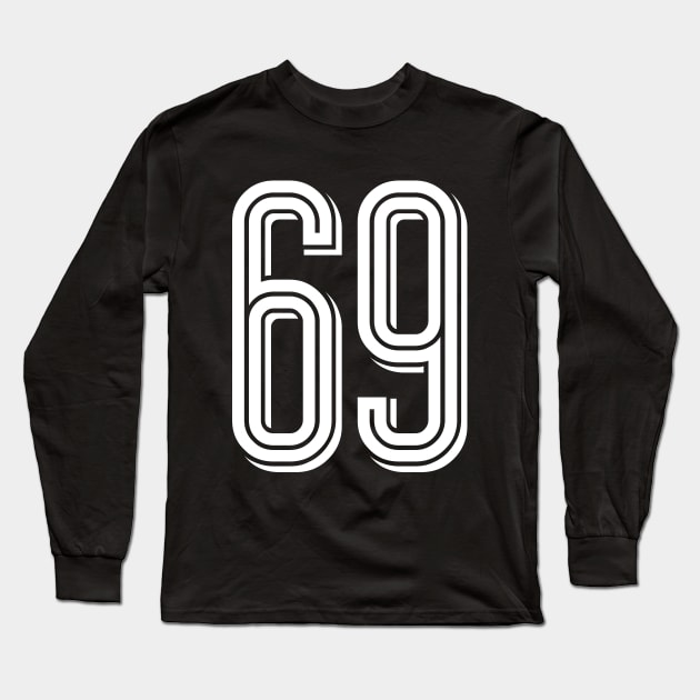 Inline 69 Long Sleeve T-Shirt by colorsplash